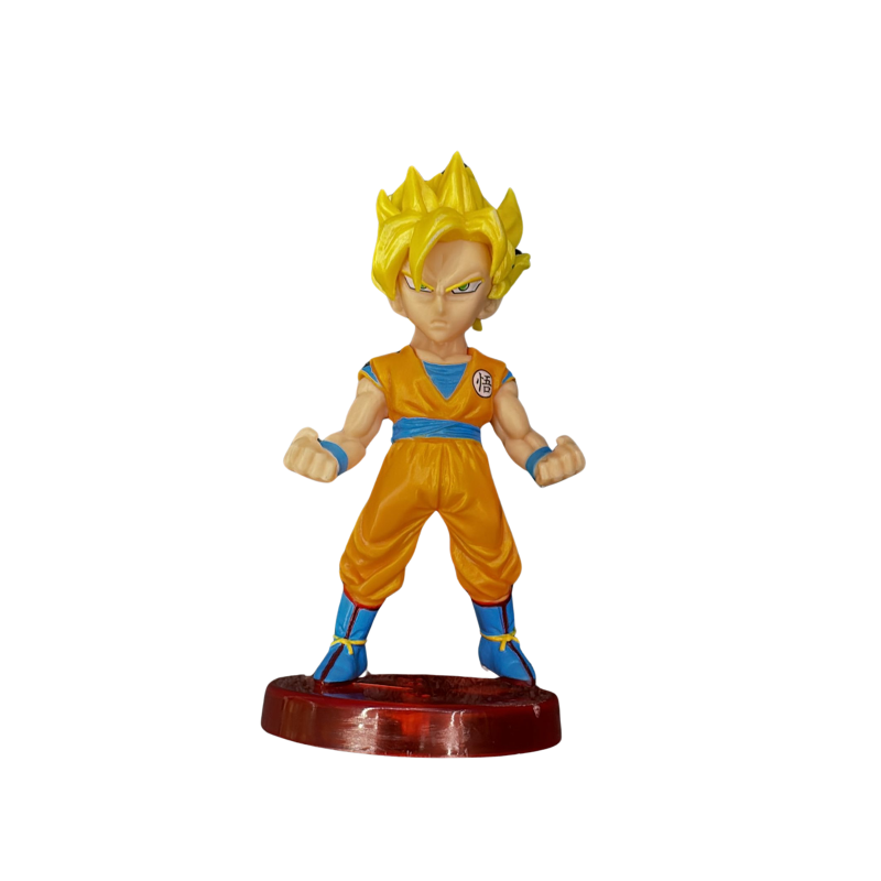 Dragon Ball Z Super Saiyan Goku Chibi Action Figure